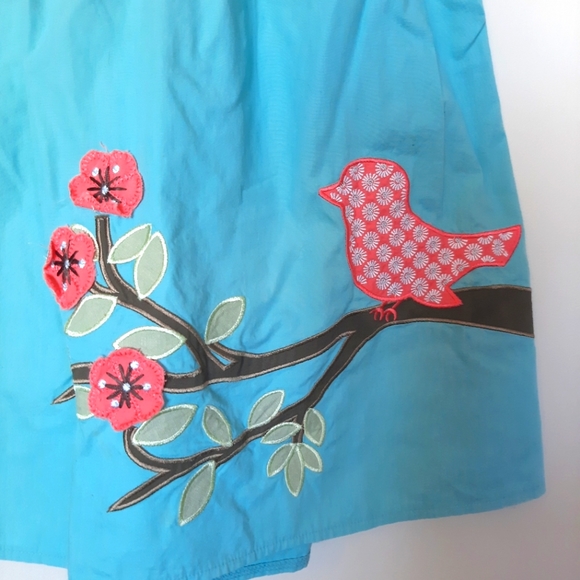 Summer dress cute bird print - Picture 3 of 7